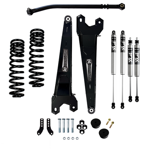 KRYPTONITE FORD SUPER DUTY F250/F350 STAGE 3 LEVELING KIT WITH FOX SHOCKS 2017-2025