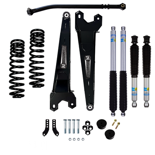 KRYPTONITE FORD SUPER DUTY F250/F350 STAGE 3 LEVELING KIT WITH BILSTEIN SHOCKS 2017-2025