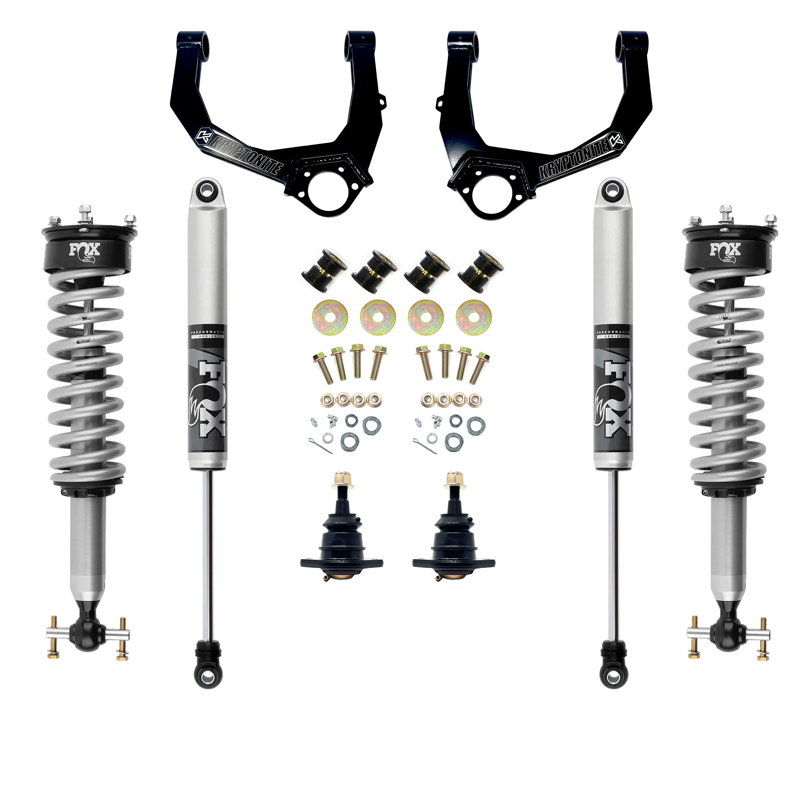 STAGE 3 LEVELING KIT WITH FOX 2.0 SHOCKS FOR CHEVY/GMC 1/2 TON 6