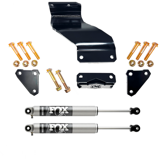 KRYPTONITE RAM 2500/3500 DEATH GRIP DUAL STEERING STABILIZER KIT WITH FOX 2.0 SHOCKS 2014-2025