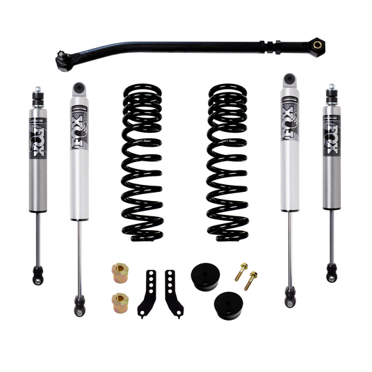 KRYPTONITE FORD SUPER DUTY F250/F350 STAGE 2 LEVELING KIT WITH FOX PERFORMANCE SERIES HTO SHOCKS 2017-2025