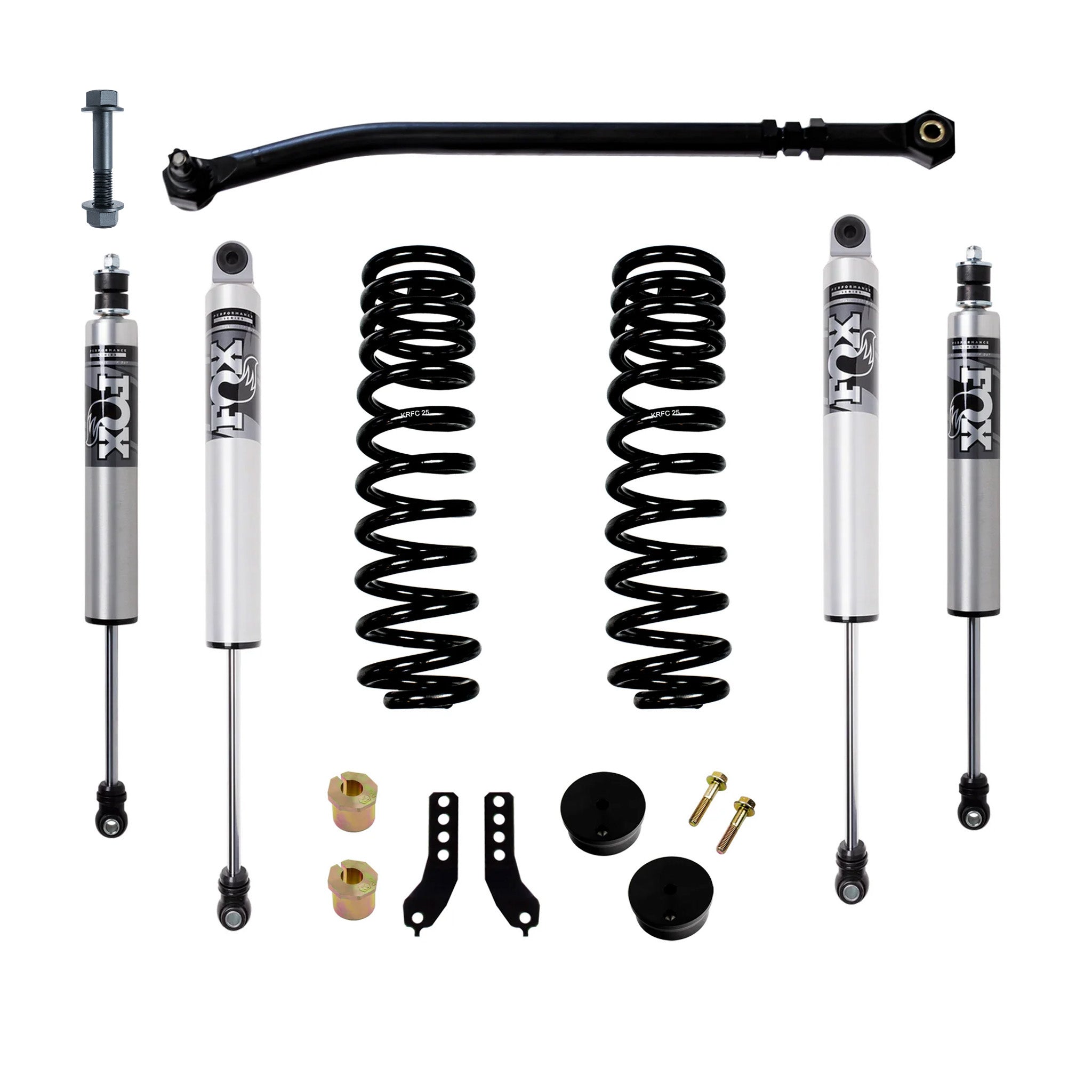 FORD SUPER DUTY F250/F350 STAGE 2 LEVELING KIT WITH FOX