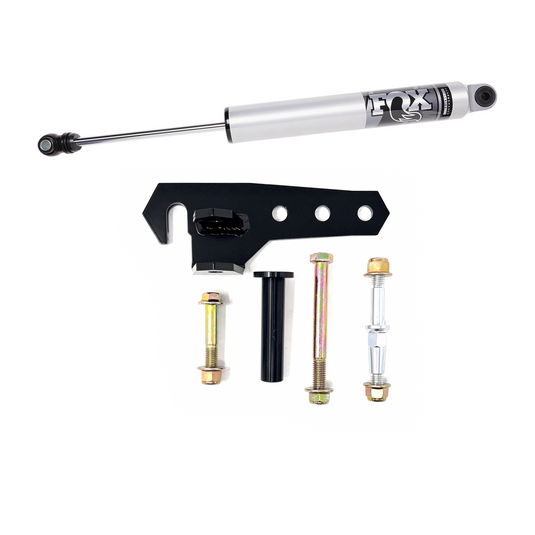KRYPTONITE FOX STEERING STABILIZER KIT FOR 2015–2025 CHEVY/GMC 2500HD/3500HD