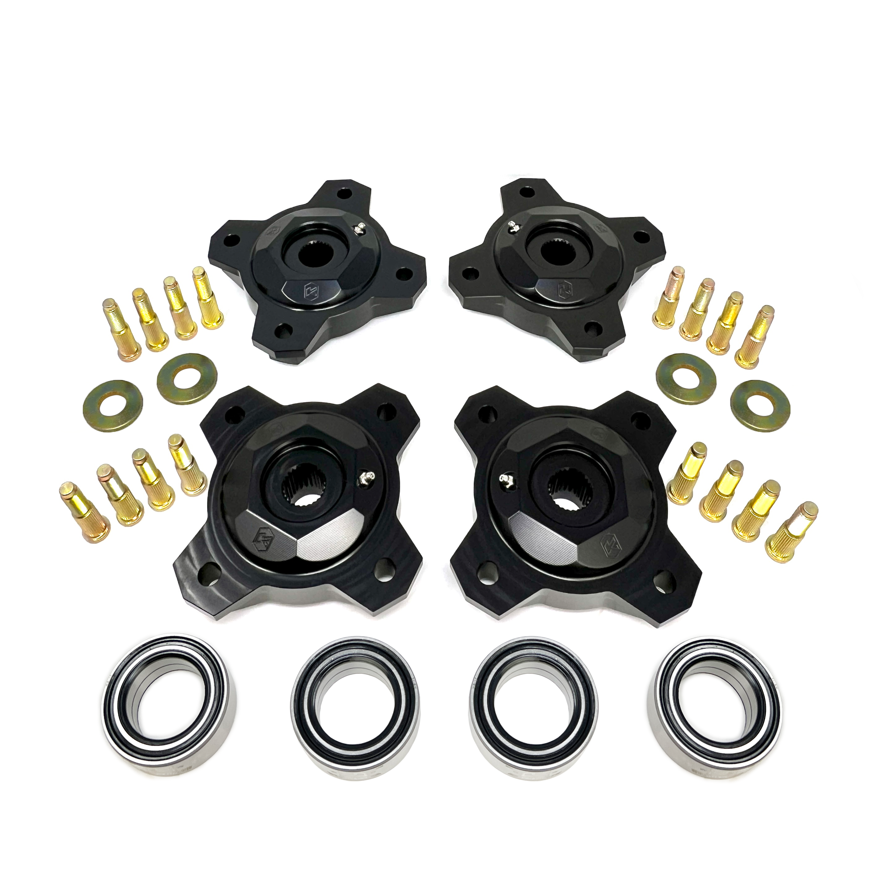 POLARIS RZR XP 2014-2022 DELUXE HUB ASSEMBLY KIT – Kryptonite Products POLARIS RZR XP 2014-2022 DELUXE HUB ASSEMBLY KIT – Kryptonite Products