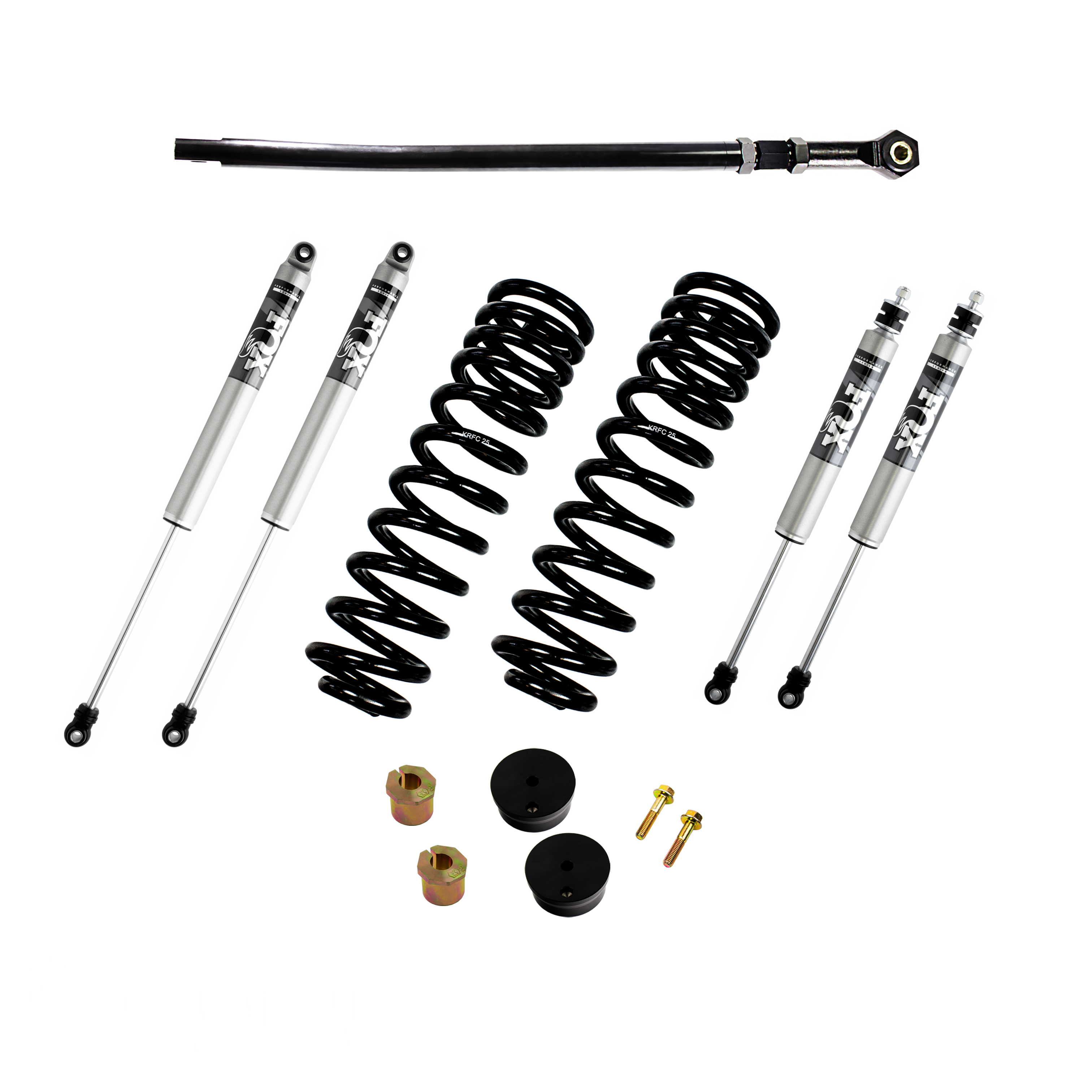 FORD SUPER DUTY F250/F350 STAGE 2 LEVELING KIT WITH FOX SHOCKS