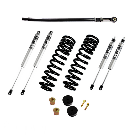 KRYPTONITE FORD SUPER DUTY F250/F350 STAGE 2 LEVELING KIT WITH FOX SHOCKS 2005-2016