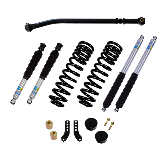 KRYPTONITE FORD SUPER DUTY F250/F350 STAGE 2 LEVELING KIT WITH BILSTEIN SHOCKS 2017-2025