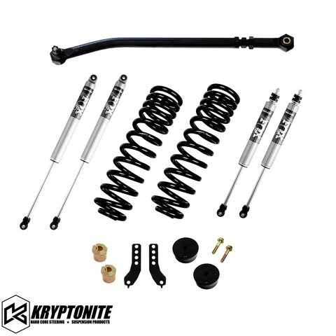 KRYPTONITE FORD SUPER DUTY F250/F350 STAGE 2 LEVELING KIT WITH FOX SHOCKS 2017-2024