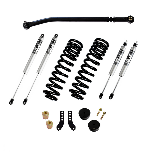 KRYPTONITE FORD SUPER DUTY F250/F350 STAGE 2 LEVELING KIT WITH FOX SHOCKS 2017-2025