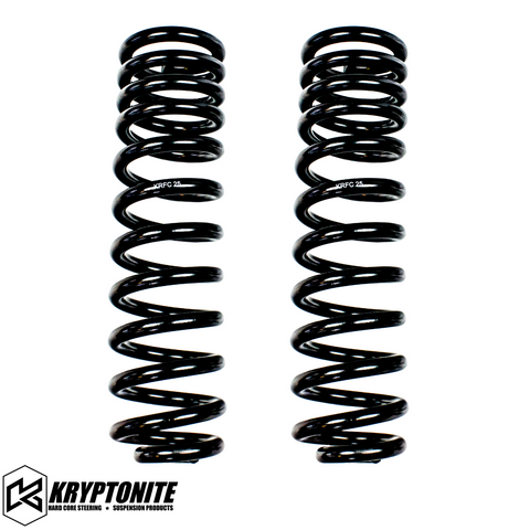 KRYPTONITE 2.5" FORD POWERSTROKE F250/F350 LEVELING DUAL RATE COIL SPRINGS 2005-2024