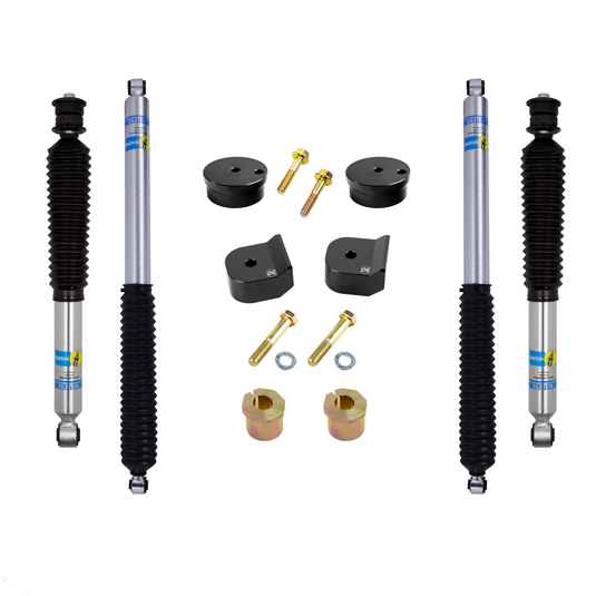 KRYPTONITE FORD SUPER DUTY F250/F350 STAGE 1 LEVELING KIT WITH BILSTEIN SHOCKS 2005-2016