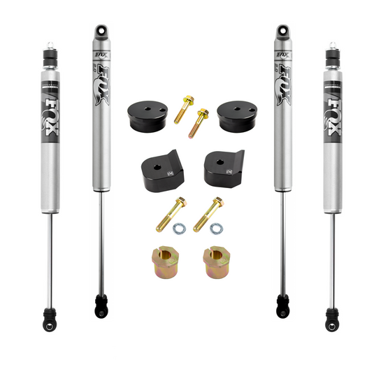 KRYPTONITE FORD SUPER DUTY F250/F350 STAGE 1 LEVELING KIT WITH FOX SHOCKS 2005-2016