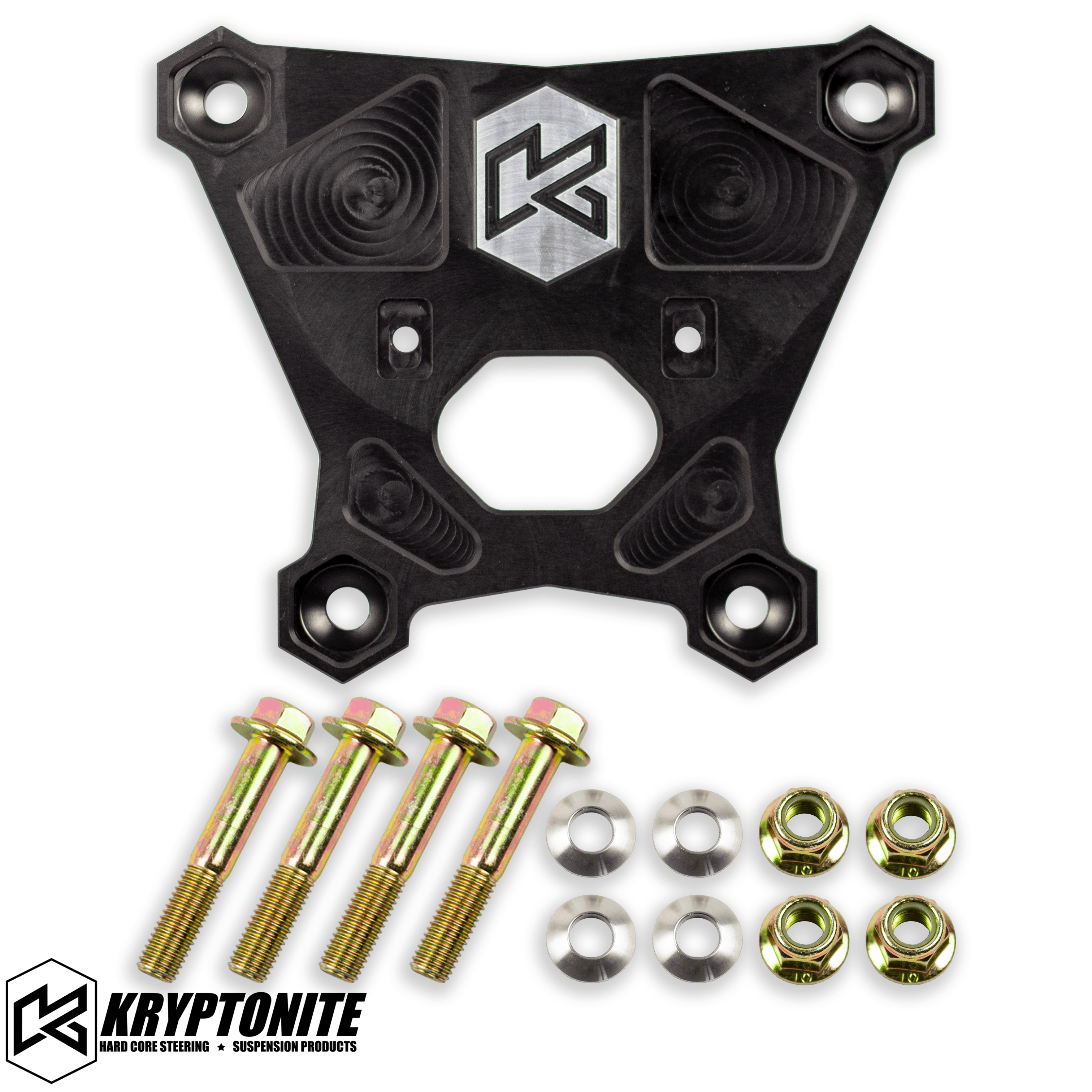 KRYPTONITE POLARIS RZR DEATH GRIP REAR RADIUS PLATE 2020-2021 PRO