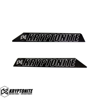 KRYPTONITE UPPER CONTROL ARM LOGO PLATES UCA10/UCA12/UCA13