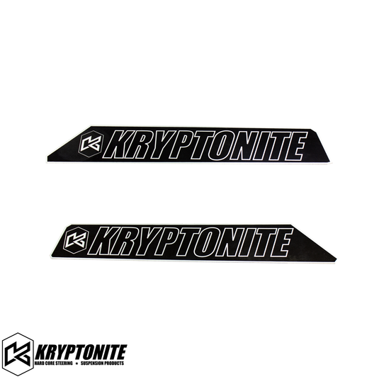 KRYPTONITE UPPER CONTROL ARM LOGO PLATES UCA10/UCA12/UCA13