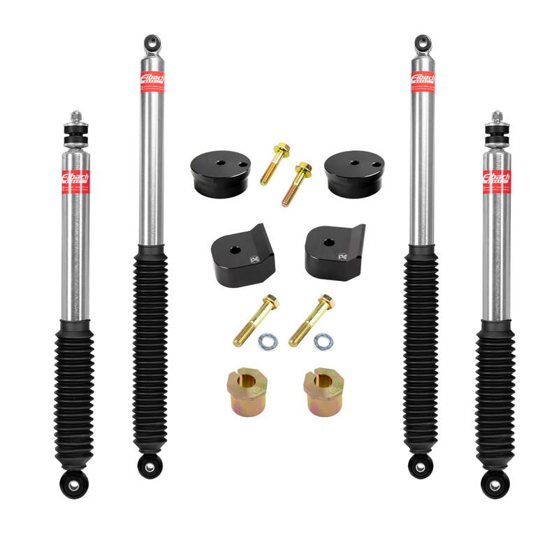Load image into Gallery viewer, KRYPTONITE STAGE 1 LEVELING KIT WITH EIBACH SHOCKS FOR 2005-2016 FORD SUPER DUTY F-250/F-350
