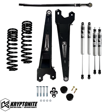 KRYPTONITE FORD SUPER DUTY F250/F350 STAGE 3 LEVELING KIT WITH FOX SHOCKS 2005-2016 (KRFD05STAGE3FOX)