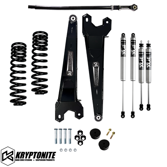 KRYPTONITE FORD SUPER DUTY F250/F350 STAGE 3 LEVELING KIT WITH FOX SHOCKS 2005-2016 (KRFD05STAGE3FOX)