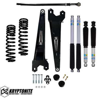KRYPTONITE FORD SUPER DUTY F250/F350 STAGE 3 LEVELING KIT WITH BILSTEIN SHOCKS 2005-2016 (KRFD05STAGE3BIL)