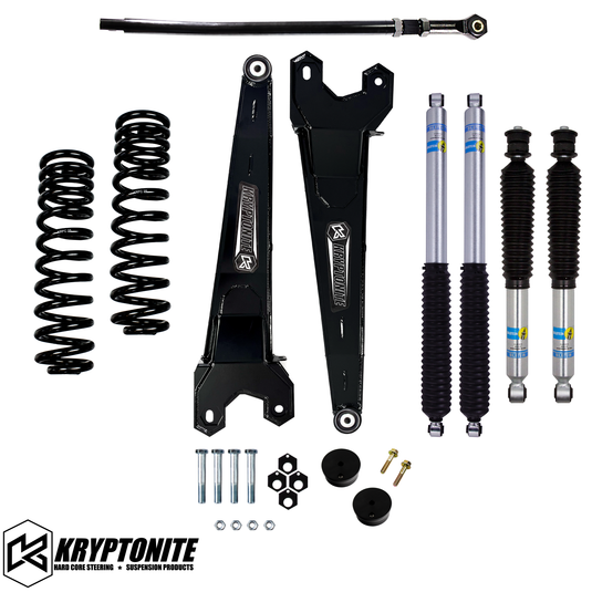 KRYPTONITE FORD SUPER DUTY F250/F350 STAGE 3 LEVELING KIT WITH BILSTEIN SHOCKS 2005-2016 (KRFD05STAGE3BIL)
