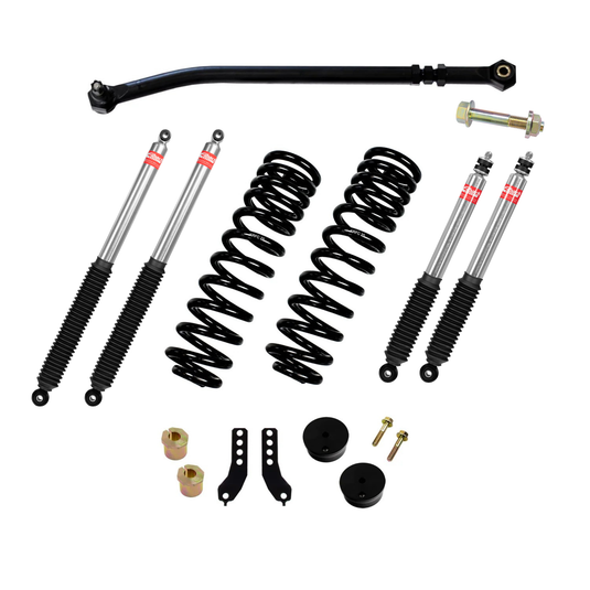 Kryptonite Stage 2 Leveling Kit with Eibach Shocks for 2017-2022 Ford Super Duty F-250/F-350