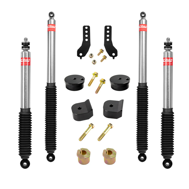 Load image into Gallery viewer, KRYPTONITE STAGE 1 LEVELING KIT WITH EIBACH SHOCKS FOR 2017-2022 FORD SUPER DUTY F-250/F-350
