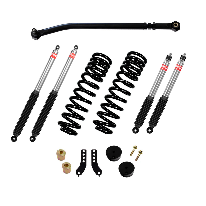 Load image into Gallery viewer, KRYPTONITE STAGE 2 LEVELING KIT WITH EIBACH SHOCKS FOR 2017-2022 FORD SUPER DUTY F-250/F-350
