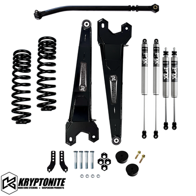 KRYPTONITE FORD SUPER DUTY F250/F350 STAGE 3 LEVELING KIT WITH FOX SHOCKS 2017-2025 (KRFD17STAGE3FOX)