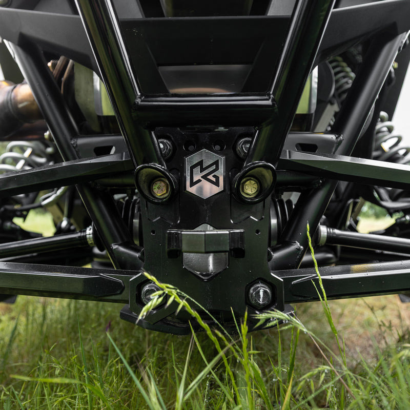 Load image into Gallery viewer, KRYPTONITE POLARIS RZR DEATH GRIP REAR RADIUS PLATE 2022+ PRO R/TURBO R/PRO S
