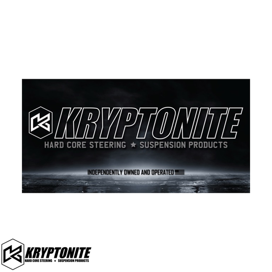 KRYPTONITE SHOP BANNER 3' X 6'