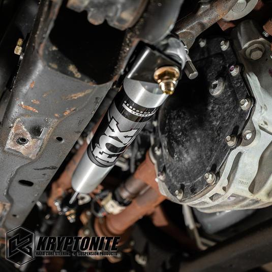 KRYPTONITE BOLT ON FOX STEERING STABILIZER BRACKET 2015-2025