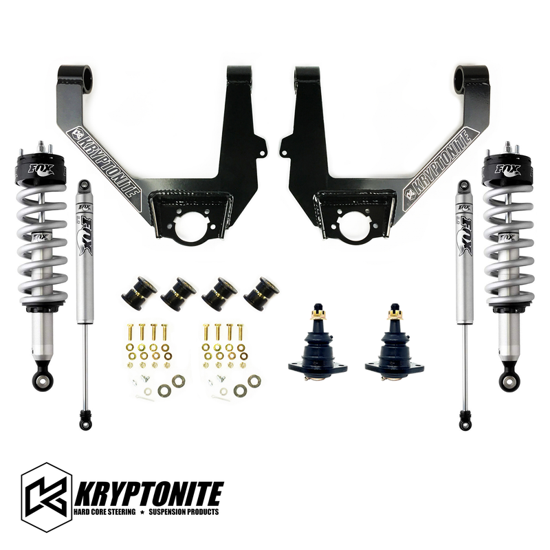 Load image into Gallery viewer, KRYPTONITE STAGE 3 LEVELING KIT WITH FOX SHOCKS 1/2 TON 6 LUG 2014-2018 (KRUCA13)
