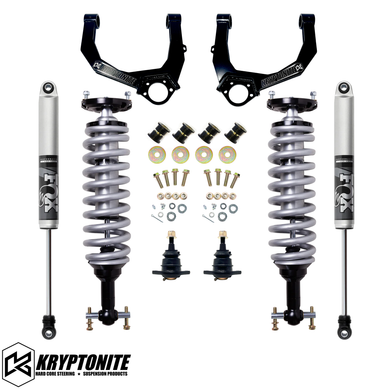 KRYPTONITE STAGE 3 LEVELING KIT WITH FOX 2.5 SHOCKS 1/2 TON 6 LUG 2019+ AT4/TRAIL BOSS (KR19STAGE3FOXPS-TB)
