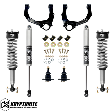 KRYPTONITE STAGE 3 LEVELING KIT WITH FOX 2.0 SHOCKS 1/2 TON 6 LUG 2019+ AT4/TRAIL BOSS (KR19STAGE3FOX-TB)