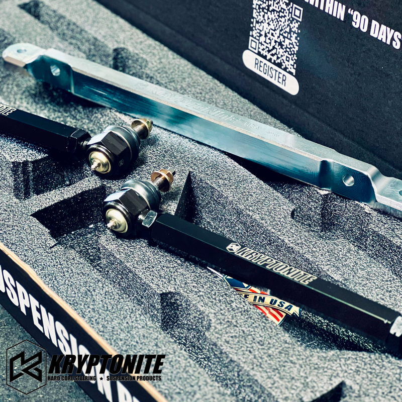Load image into Gallery viewer, KRYPTONITE SS SERIES CENTER LINK TIE ROD PACKAGE C-SERIES 1988-1998
