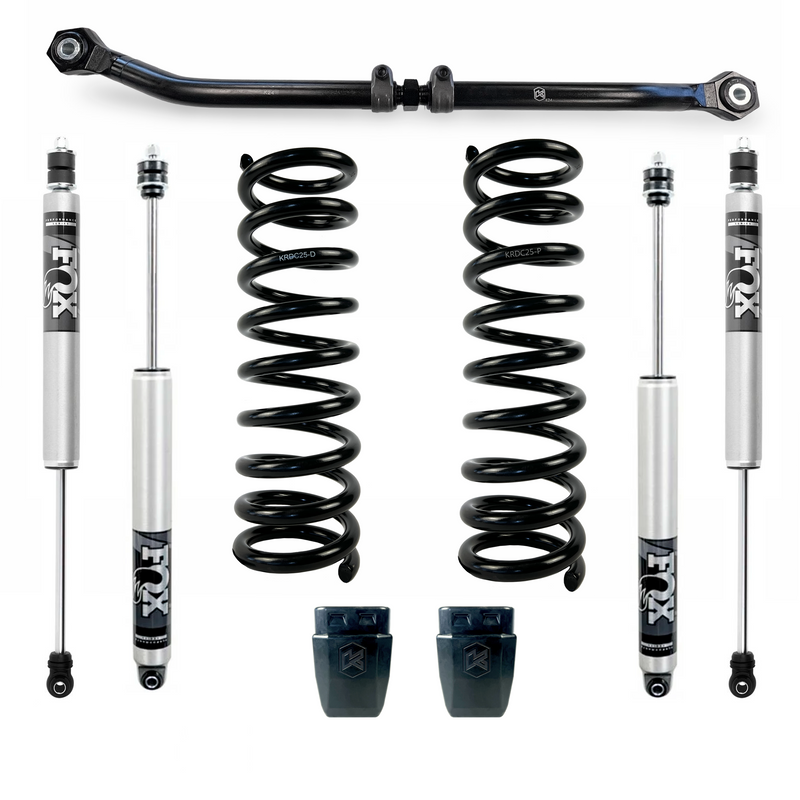 Load image into Gallery viewer, KRYPTONITE RAM 2500 STAGE 2 LEVELING KIT WITH FOX SHOCKS 2014-2025
