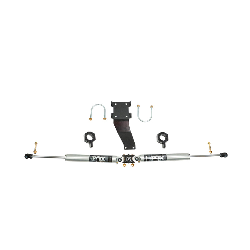 Load image into Gallery viewer, Kryptonite Dual Steering Stabilizer Kit with Fox 2.0 Shocks for 2005-2026 Super Duty F-450/F-550
