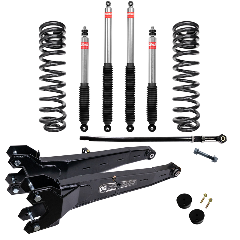 Load image into Gallery viewer, Kryptonite Stage 3 Leveling Kit with Eibach Shocks for 2005-2016 Ford Super Duty F-250/F-350
