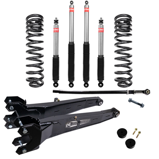Kryptonite Stage 3 Leveling Kit with Eibach Shocks for 2005-2016 Ford Super Duty F-250/F-350