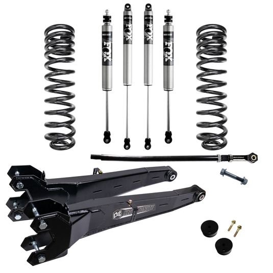Kryptonite Stage 3 Leveling Kit with Fox 2.0 Shocks for 2005-2016 Ford F-250/F-350 Super Duty