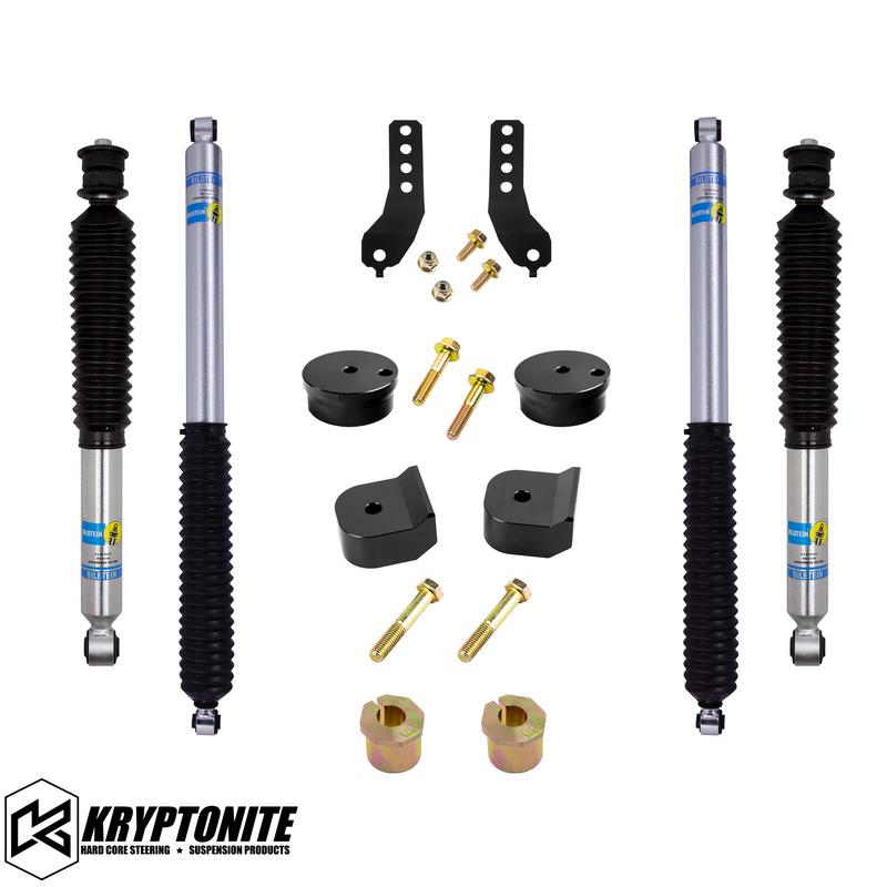 Load image into Gallery viewer, KRYPTONITE FORD SUPER DUTY F250/F350 STAGE 1 LEVELING KIT WITH BILSTEIN SHOCKS 2017-2025 (KRFD17STAGE1BIL)
