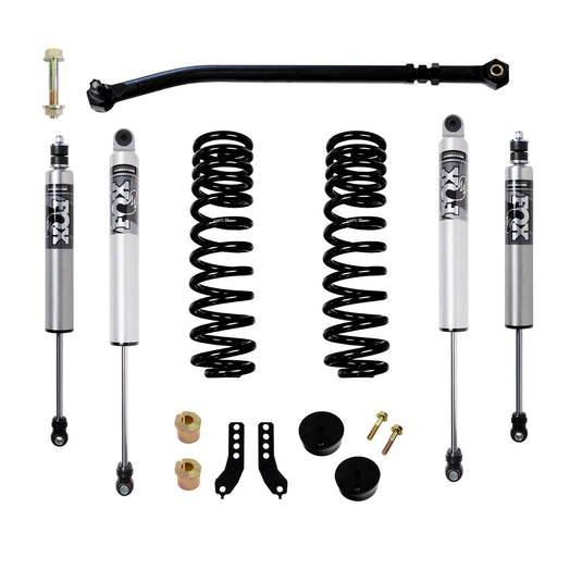 Kryptonite Stage 2 Leveling Kit with Fox Performance Series HTO Shocks for 2017-2022 Ford Super Duty F-250/F-350