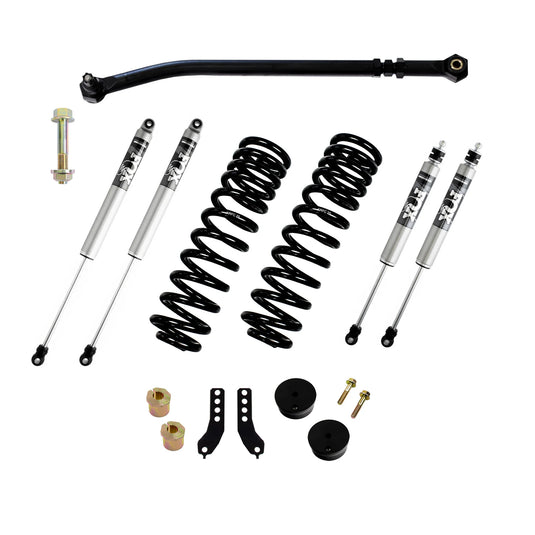 Kryptonite Stage 2 Leveling Kit with Fox Shocks for 2017-2022 Ford Super Duty F250/F350