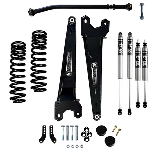 Kryptonite Stage 3 Leveling Kit with Fox 2.0 Shocks for 2017-2025 Ford Super Duty F-250/F-350