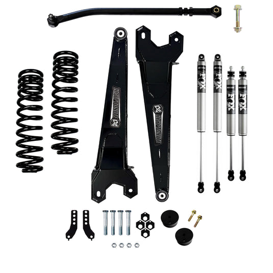 Kryptonite Stage 3 Leveling Kit with Fox 2.0 Shocks for 2017-2025 Ford Super Duty F-250/F-350