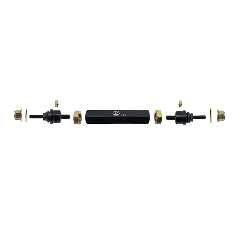 Load image into Gallery viewer, KRYPTONITE (2-4") FRONT SWAY BAR END LINKS FOR 2011-2026 FORD SUPER DUTY F-250/F-350
