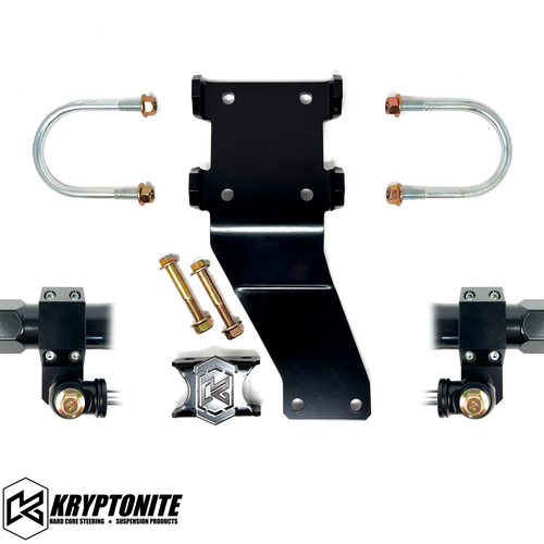 KRYPTONITE FORD SUPER DUTY DEATH GRIP DUAL STEERING STABILIZER KIT 2005-2025 (KRFDSS05)