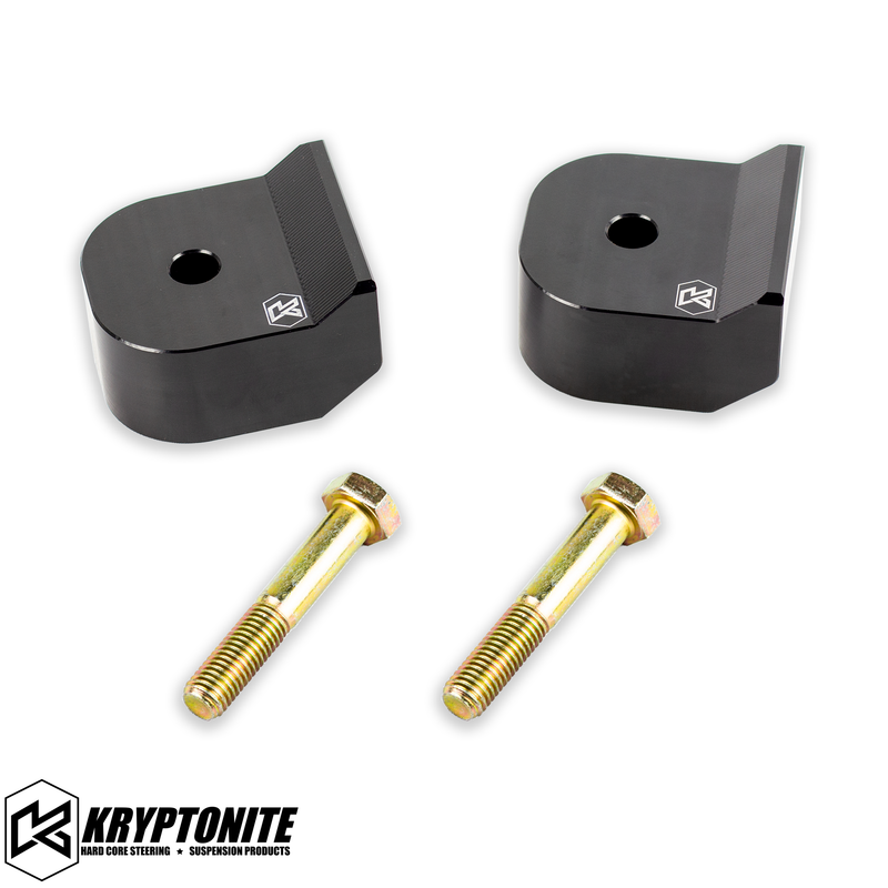 Load image into Gallery viewer, KRYPTONITE 1.5&quot; FORD SUPER DUTY F250/F350 LEVELING BOTTOM MOUNT COIL SPACER KIT 2005-2024
