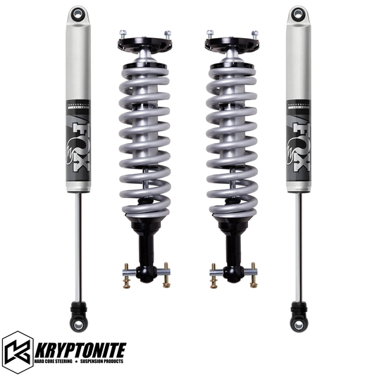 KRYPTONITE STAGE 3 LEVELING KIT WITH FOX 2.5 SHOCKS 1/2 TON 6 LUG 2019+ AT4/TRAIL BOSS (KR19STAGE3FOXPS-TB)
