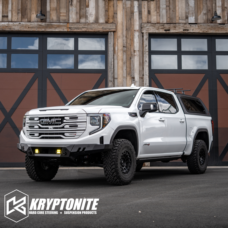 Load image into Gallery viewer, KRYPTONITE STAGE 3 LEVELING KIT WITH FOX 2.5 SHOCKS 1/2 TON 6 LUG 2019+ (KR19STAGE3FOXPS)
